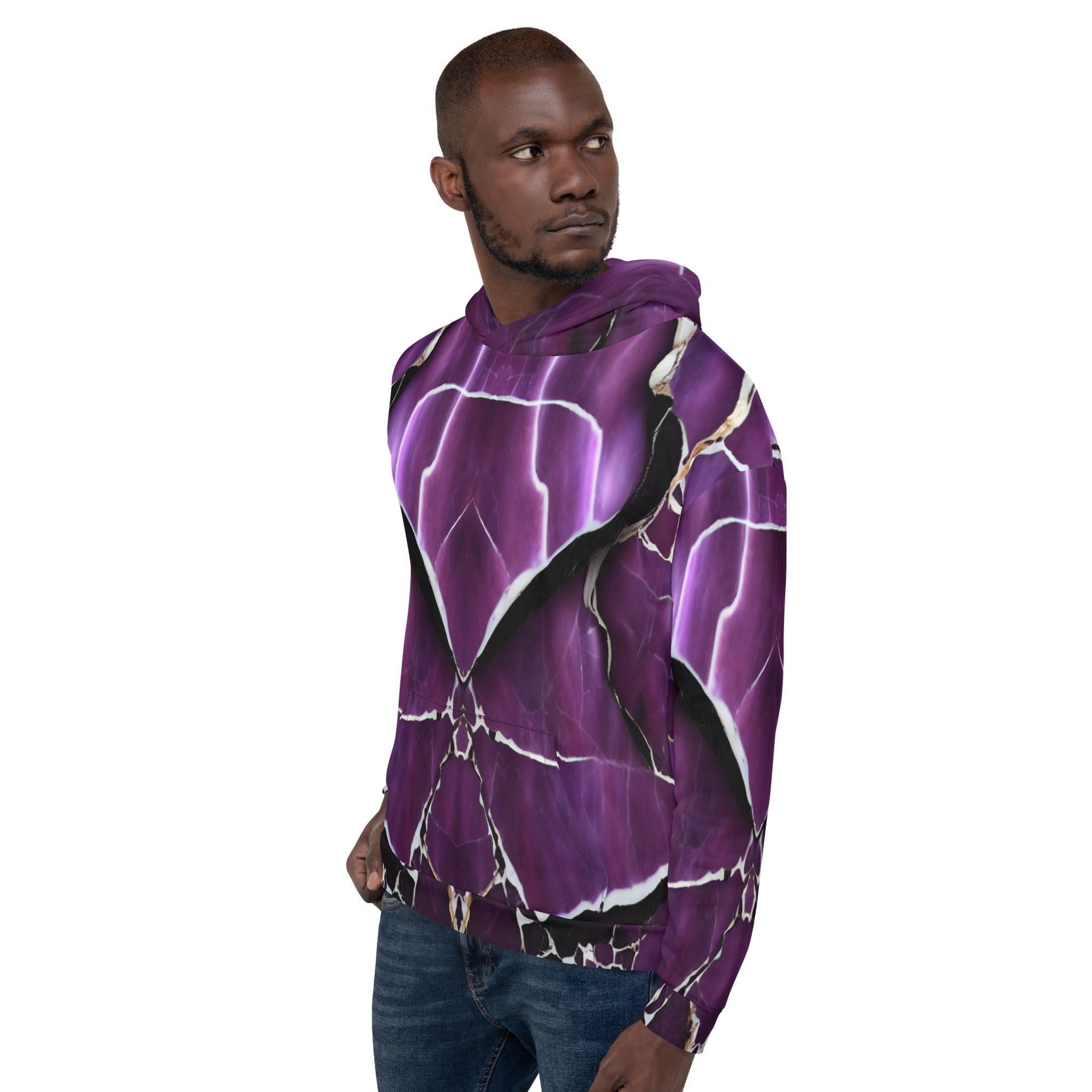 Purple 2025 lightning hoodie