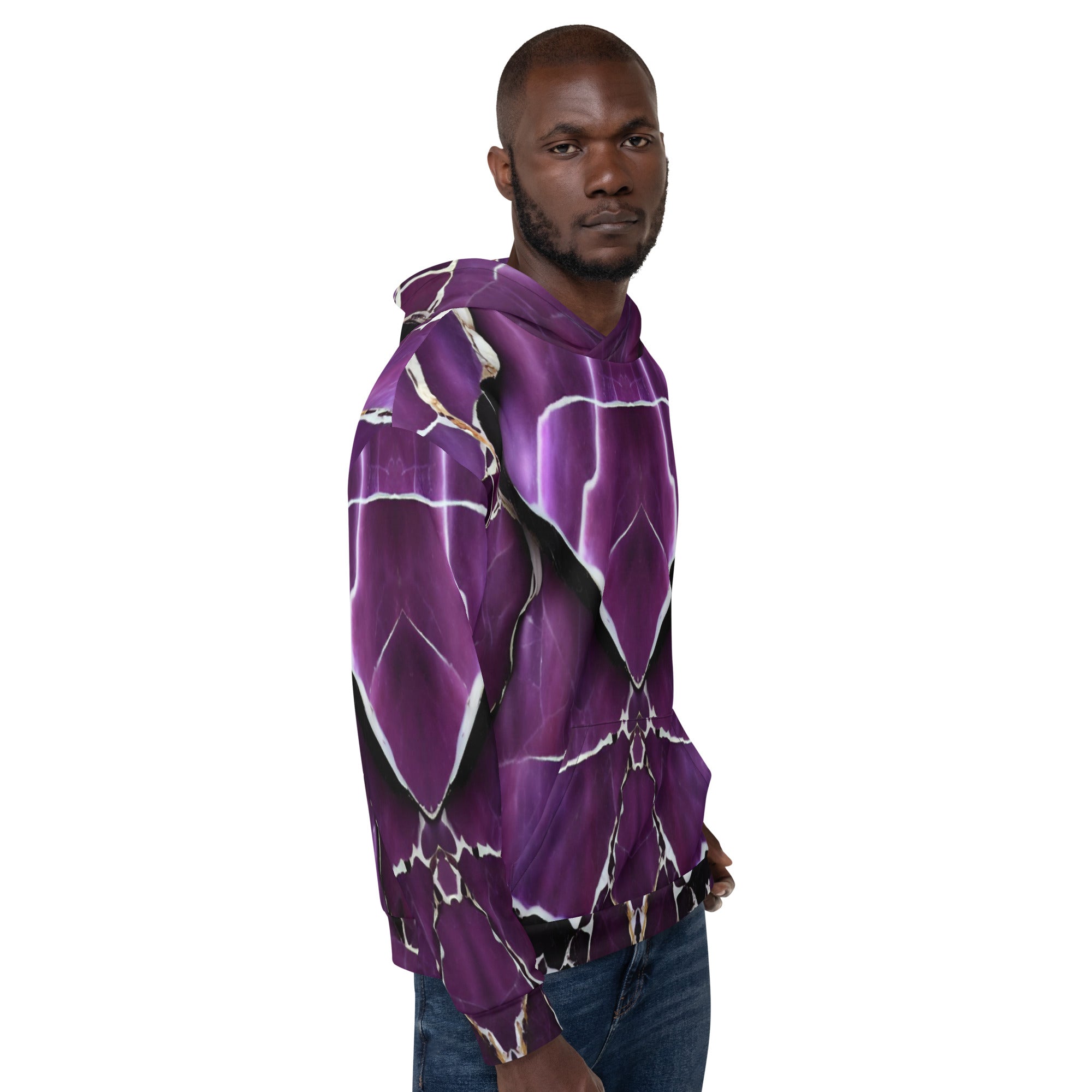 Purple cheap designer hoodie