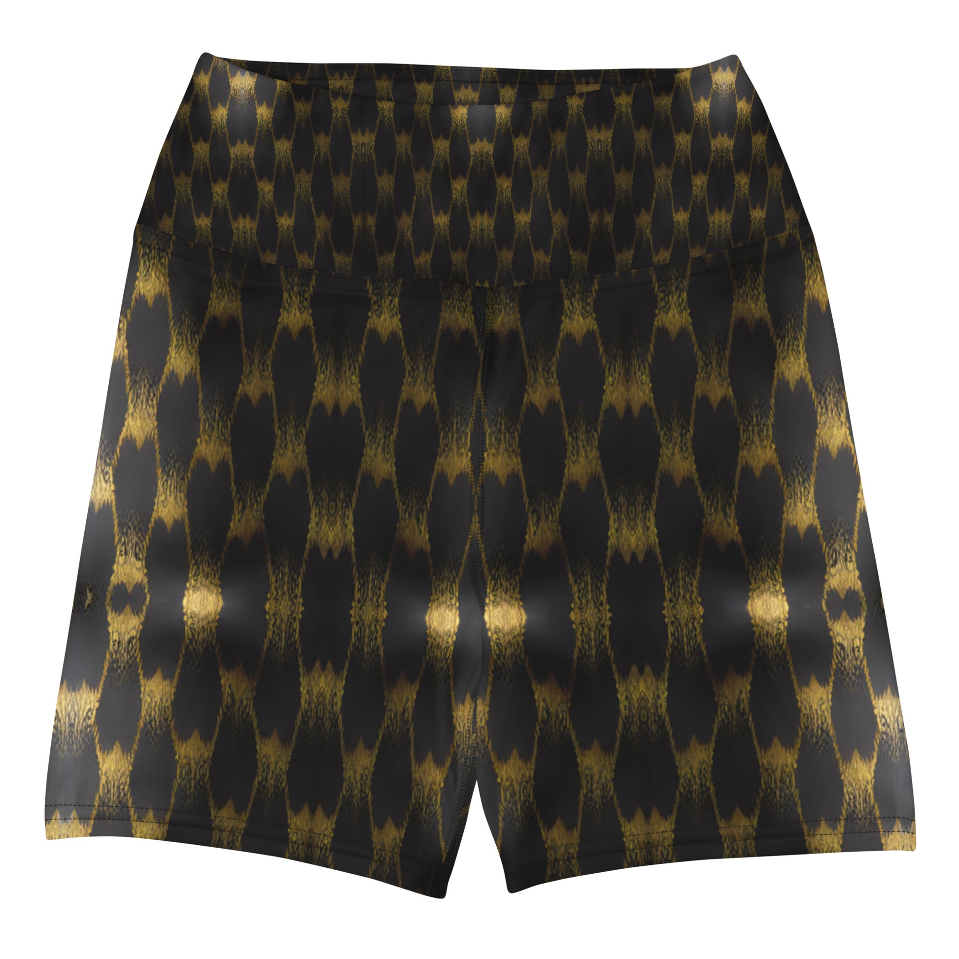 Exotic Gold Knots Custom Print Yoga Shorts – Nova Jade Cosmetics