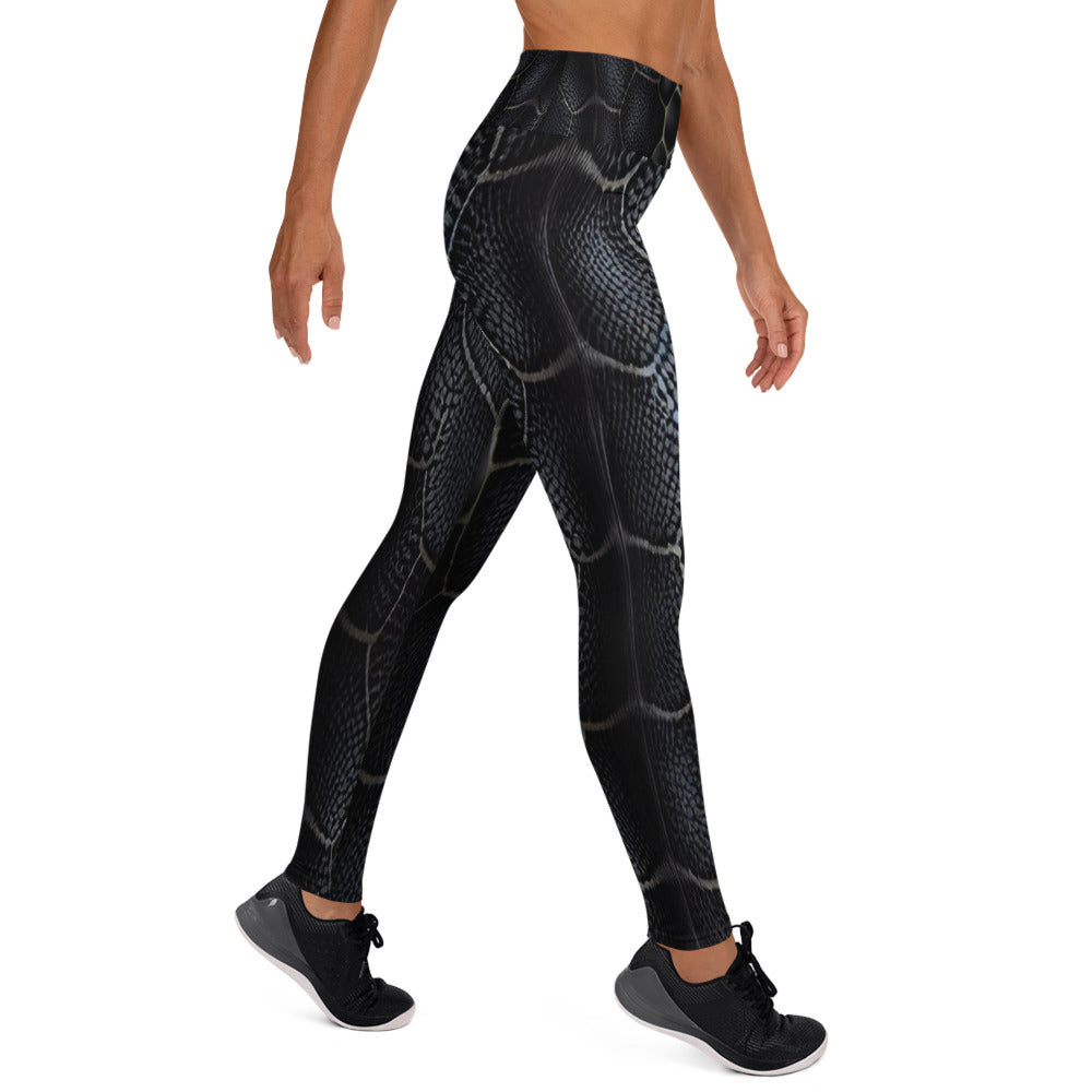 Alo Yoga Snake Print Multi Color Silver Yoga Pants Size XS - 68% off